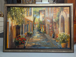Jacky MacDonald Castellet St Original Painting