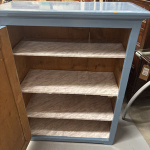 Antique Baby Blue Storage Cupboard