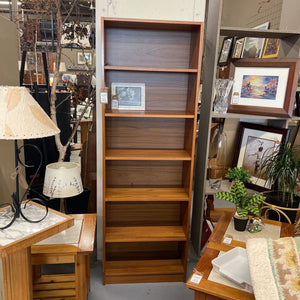 Teak Book Shelf, 6 shelves