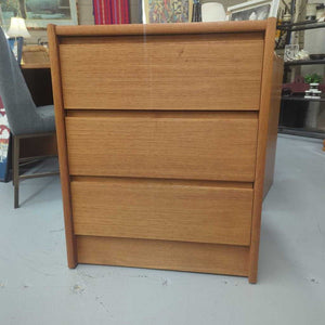 Teak Three Drawer Cabinet