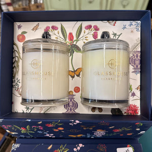 Glasshouse COUNTRY COUTURE Mini Soy Candle Duo in Box