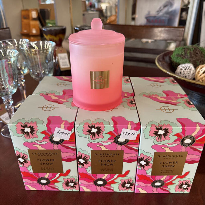 Glasshouse Soy Candle - FLOWER SHOW