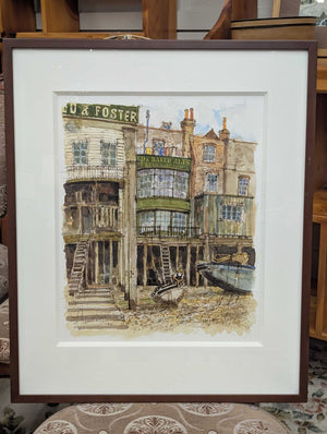 Alexei Jawdokimov Original Watercolour "Baker Ales"