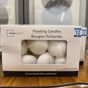Set of 12 - Floating Candles in Box