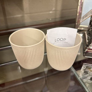 LOOP - Nespresso Acrylic Lungo Cups PAIR