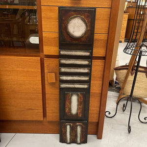 4 Panel - Metal Wall Decor - Lines & Circles