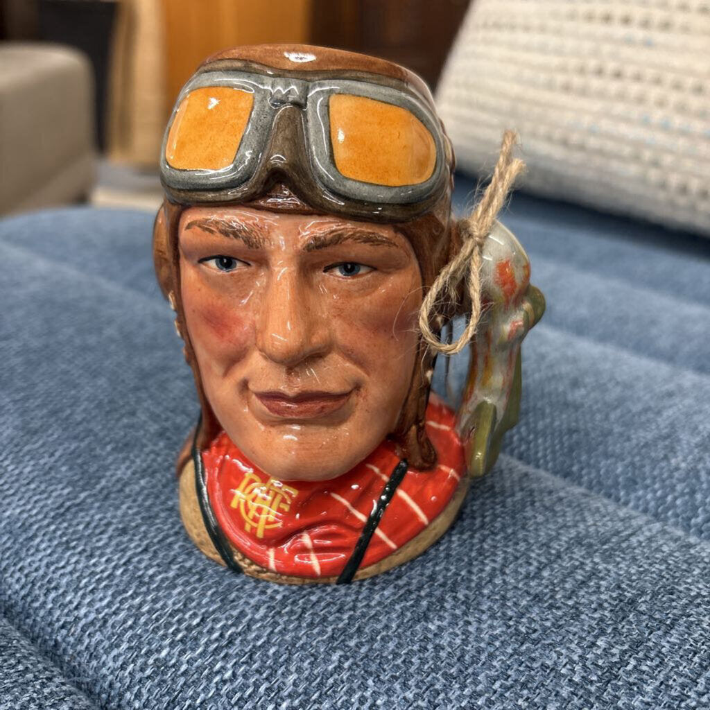 Royal Doulton Discovery Edition Toby Jug - Airman