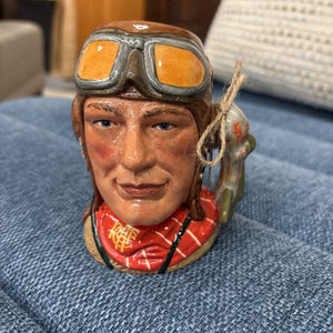 Royal Doulton Discovery Edition Toby Jug - Airman