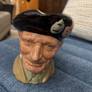 Kevin Frances Ceramics, Toby Jug, Montgomery of Alamein