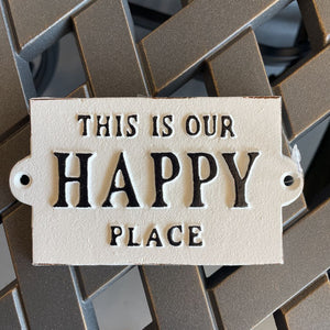 'Happy Place' White FORGE 103