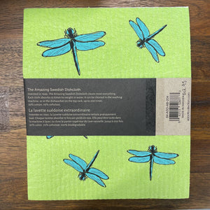 ABBOTT Set of 2 - DRAGONFLIES Swedish Dishcloth - AB-204