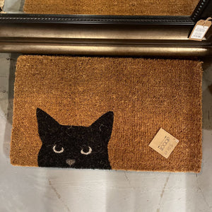 Peeking Cat Doormat (Abbott - 18x30L)