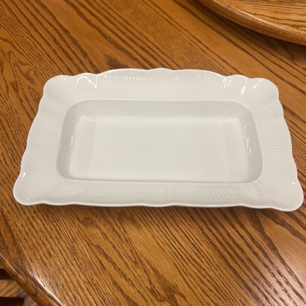 Antique Pillivuyt Porcelain Asparagus Dish