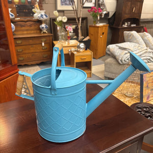 Blue Metal Watering Can