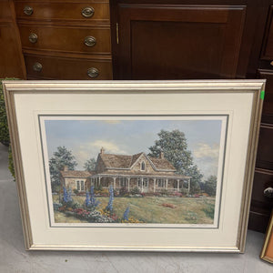'Bogie at Stepping Stone' - James Keirstead 12/100 Print in Wood Frame