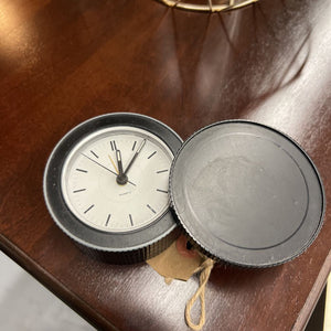 Black Quartz Travel Clock