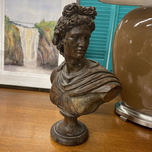 Bronzed Cement Apollo Belvedere Bust