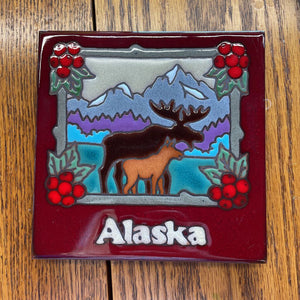 Masterworks "Alaska" Moose Tile