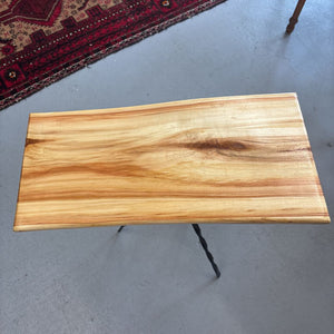 Indoor/Outdoor Aspen Side Table w Metal Base