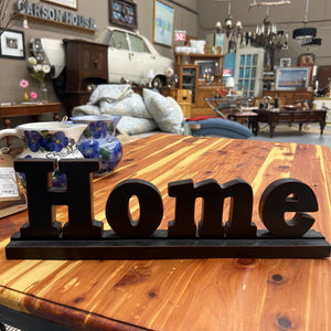 "Home" Decorative Table Top Sigh