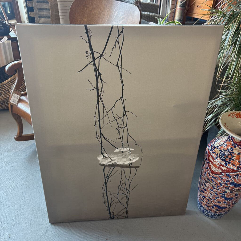Ice in Reflection - Photo Canvas by Hyman