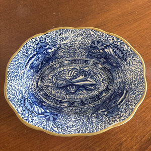 Mottahedeh Torquay Blue Collection Candy Dish