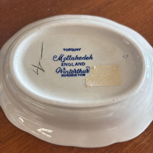 Mottahedeh Torquay Blue Collection Candy Dish