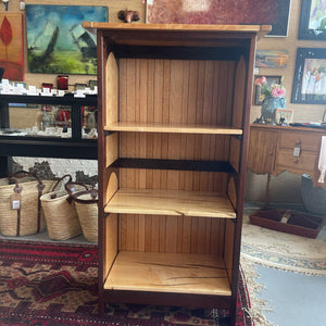 LOCAL ARTIST - Handcrafted 3 Tiered Wooden Cabinet - Cherry, Roasted Ash, Ambrosia Maple + Red Oak