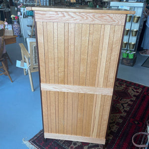 LOCAL ARTIST - Handcrafted 3 Tiered Wooden Cabinet - Cherry, Roasted Ash, Ambrosia Maple + Red Oak