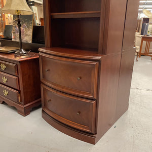 Bombay Bookcase w 3 Shelves and Lower Storage