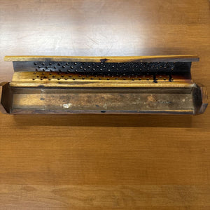 Asian Hardwood Incense Stick Burner Holder