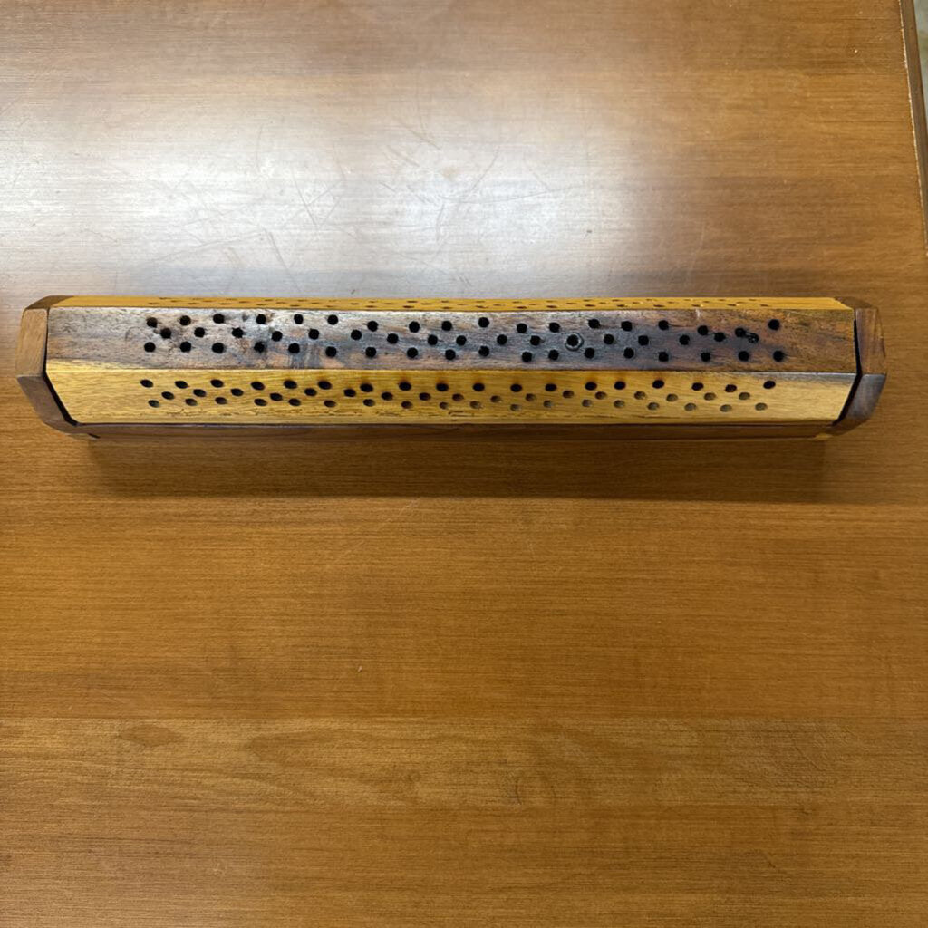Asian Hardwood Incense Stick Burner Holder