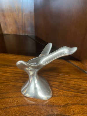 Hoselton Aluminum Goose Statue In Flight