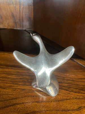 Hoselton Aluminum Goose Statue In Flight