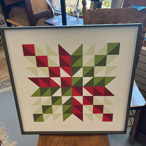 Scrappy Arrowhead Barn Quilt by Phillippa Thompson