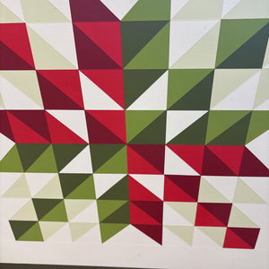 Scrappy Arrowhead Barn Quilt by Phillippa Thompson