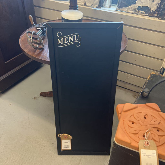 Menu Chalkboard
