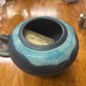 Raku Pottery Keepsake Urn