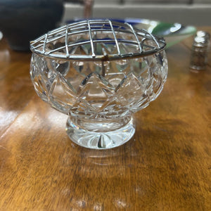 Crystal Rose Bowl
