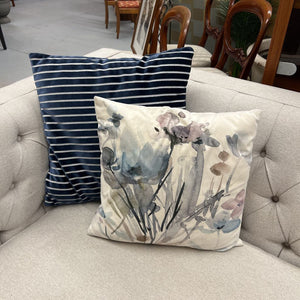 Soft Grey Tufted Sofa