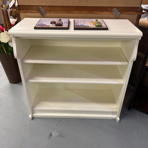 White Bookshelf w Adjustable Shelves