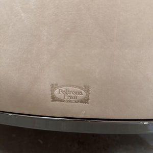 ARCHIBALD Club Chair - Italy - SOUL Leather w Gunmetal Base & Legs