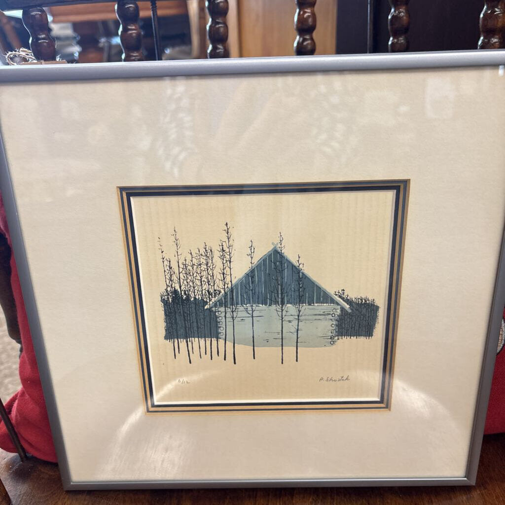 The Cabin - Signed Art Print (6/12) by Cdn. Artist Peter Shostak