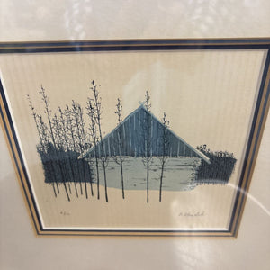 The Cabin - Signed Art Print (6/12) by Cdn. Artist Peter Shostak