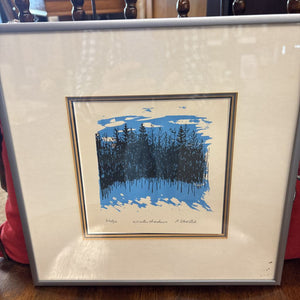 Winter Shadows - Signed Art Print (36/50) by Cdn. Artist Peter Shostak