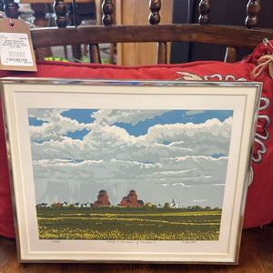 What is the Name of this Town? - Signed Art Print (34/45) by Cdn. Artist Peter Shostak