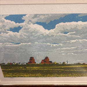 What is the Name of this Town? - Signed Art Print (34/45) by Cdn. Artist Peter Shostak