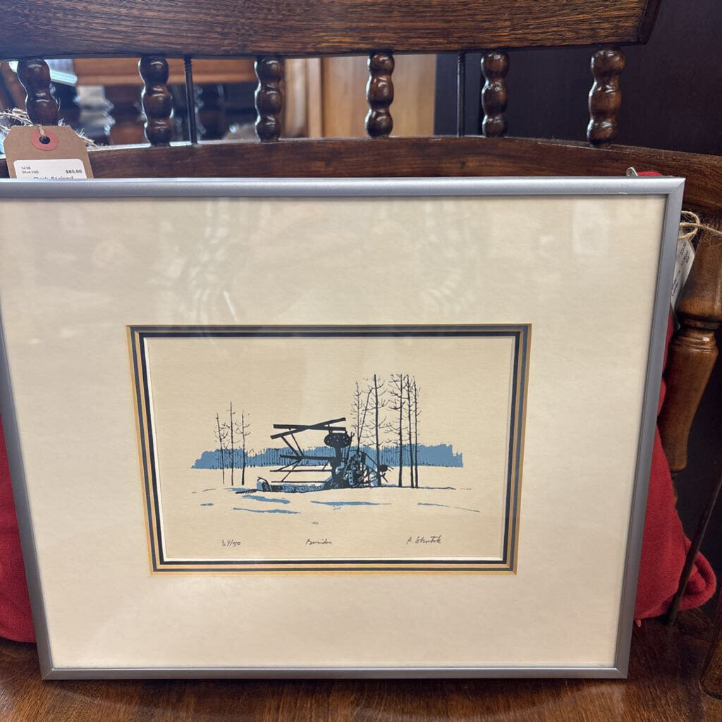 Besides - Signed Art Print (34/50) by Cdn. Artist Peter Shostak