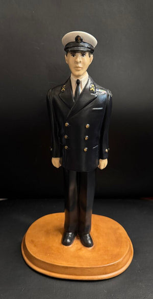 'The Chief' Porcelain Replica (260) Atlantic Chief & Petty Officers' Ass. w COA