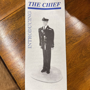 'The Chief' Porcelain Replica (260) Atlantic Chief & Petty Officers' Ass. w COA